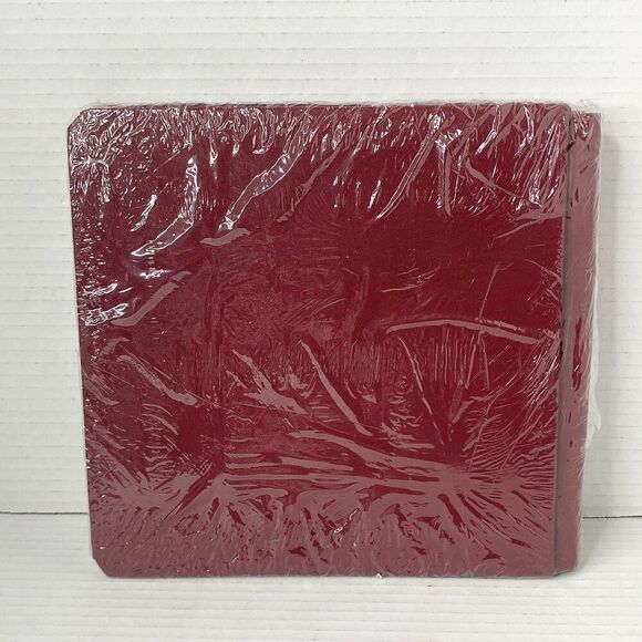 2008 Creative Memories Flex-Hinge Scrapbook Album (No Pages) 8.5" x 9" Burgundy - Picture 2 of 2
